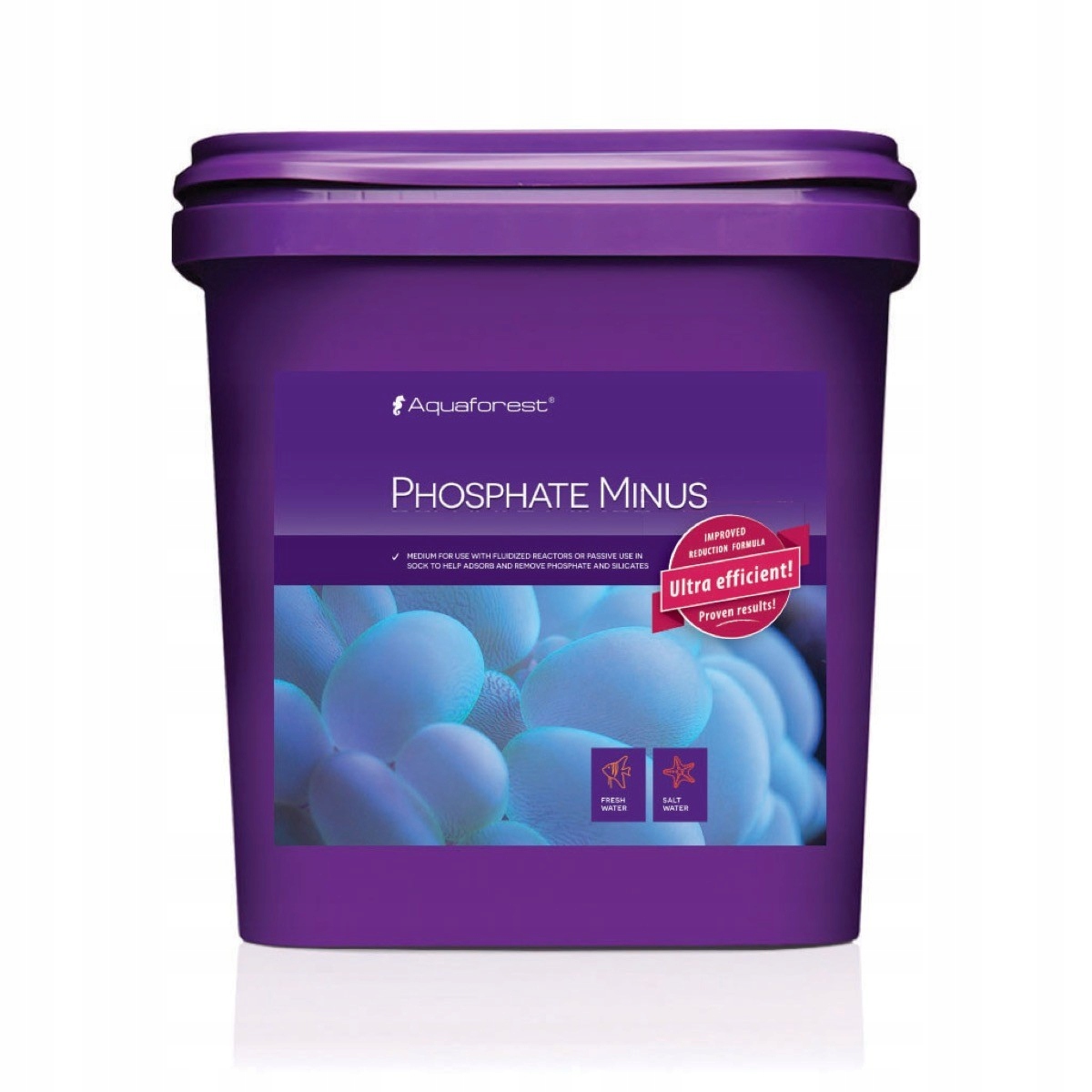 Phosphate Minus Odstraňuje Křemičité Fosfáty A Filtraci Akvária 5000 ML