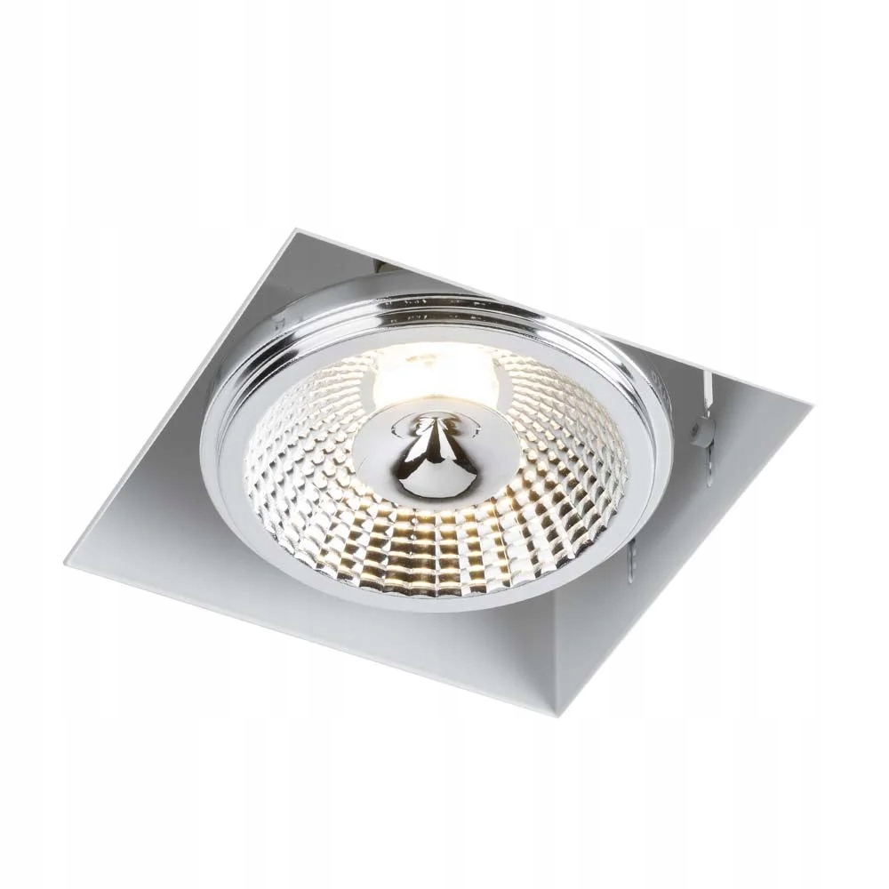 Lampa podomietková, nastaviteľná, bodová, biela, štvorcové očko Shilo