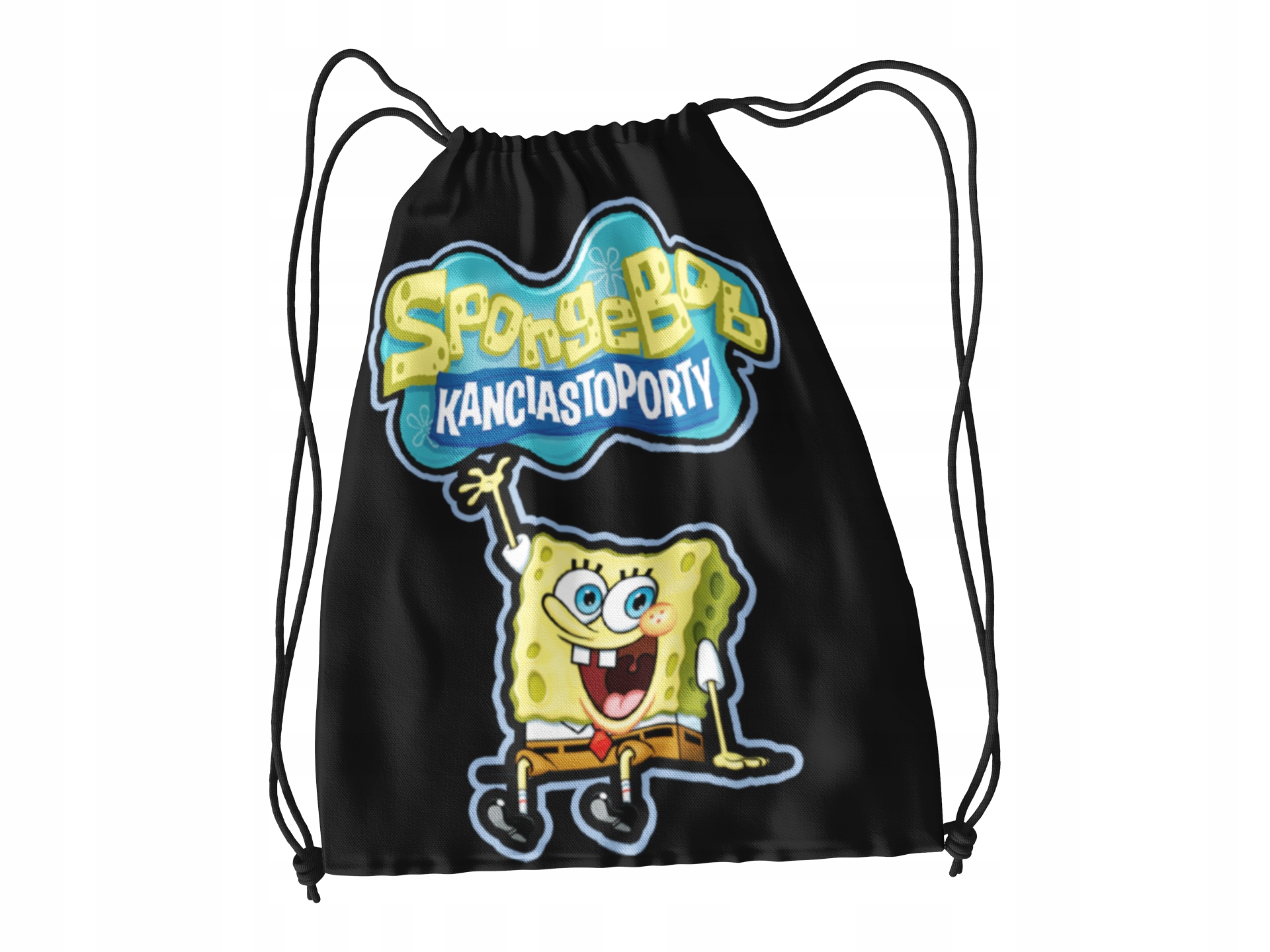 

Worek sportowy-wf-trening-na buty- Spongebob bajka