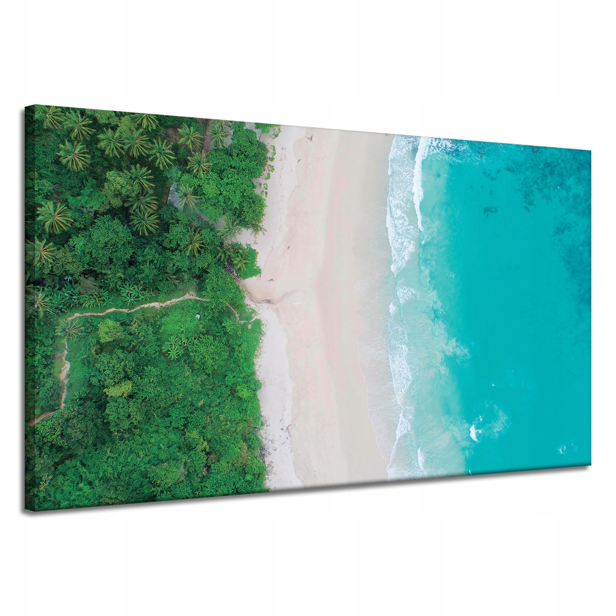 Obraz na plátně Moře Vlny Písek Příroda 120x70 cm Ideální jako dárek