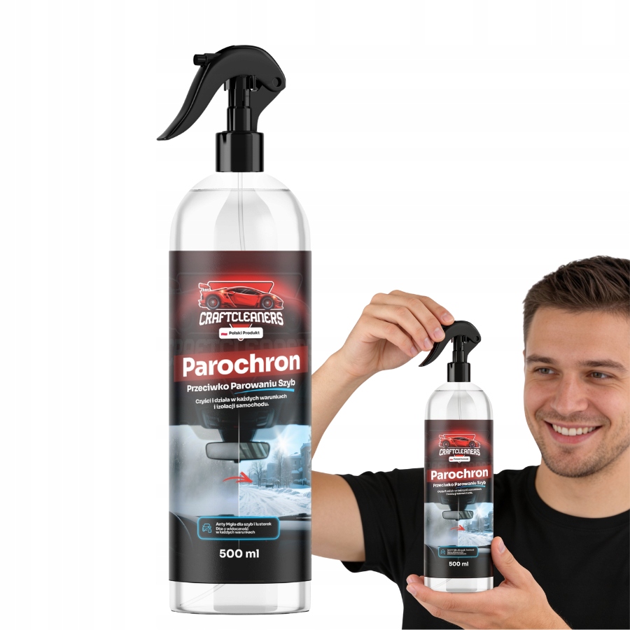 Spray do szyb przeciw parowaniu, anty para - Parochron CraftCleaners