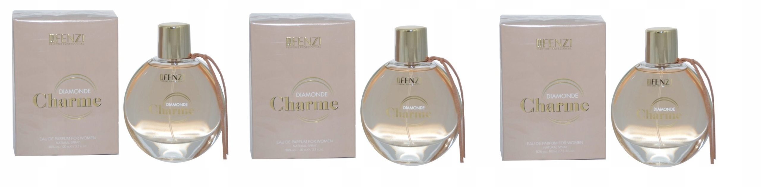 JFenzi Charme Diamonde 3x100ml parfémovaná voda