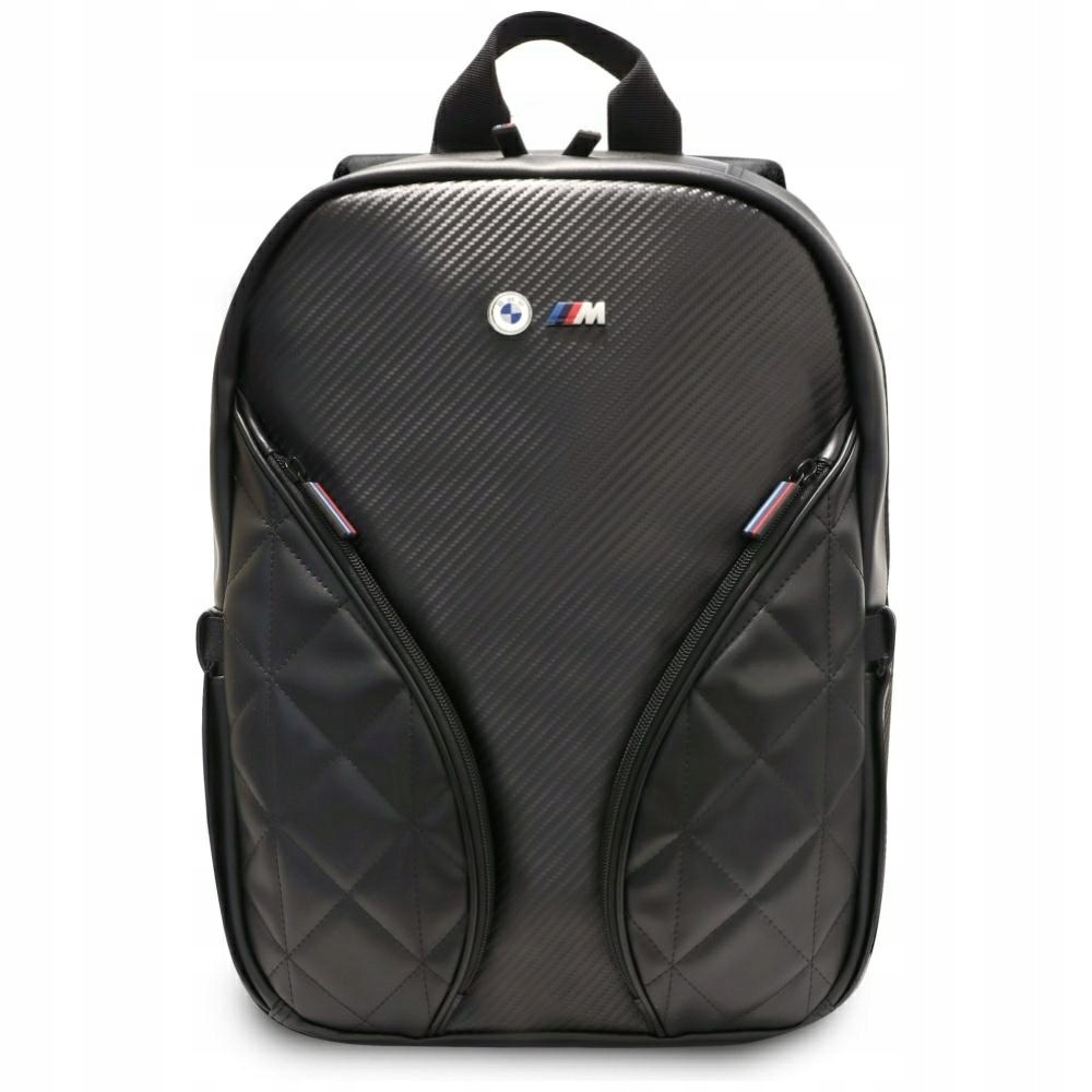 Batoh Bmw Carbon Pockets&Metal Logo 16", černý