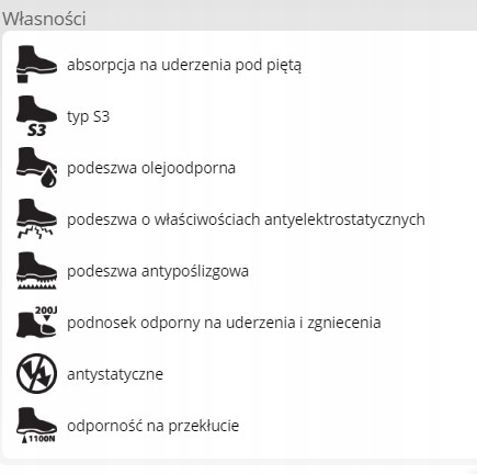 BUTY antypoślizgowe,olejoodporne, antyelektrostatyczne KOMPOZYT PODNOSEK 36 Kod producenta BCTITAN_T BP