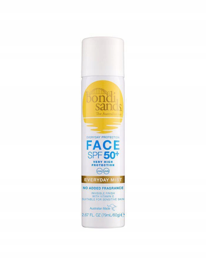 Bondi Sands Everyday Face Mist Spf 50+ 60 ML Pleťová mlha s Spf 50+ pro každodenní použití 60 ml