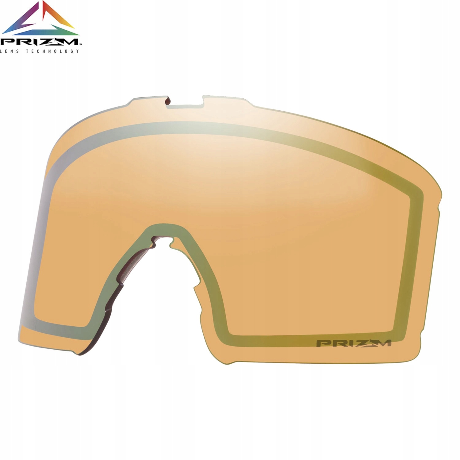 Sklo na brýle Oakley Line Miner L(XL) Lens Prizm Persimmon 39%
