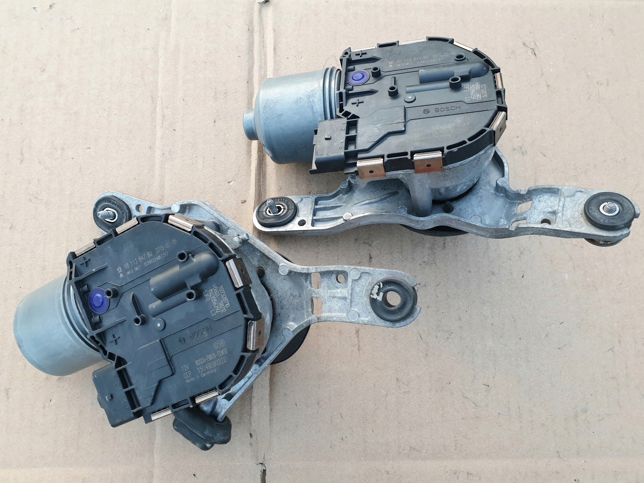 9811384680 9811384780 - Мотор стеклоочистителя l / P CITROEN C4 PICASSO II