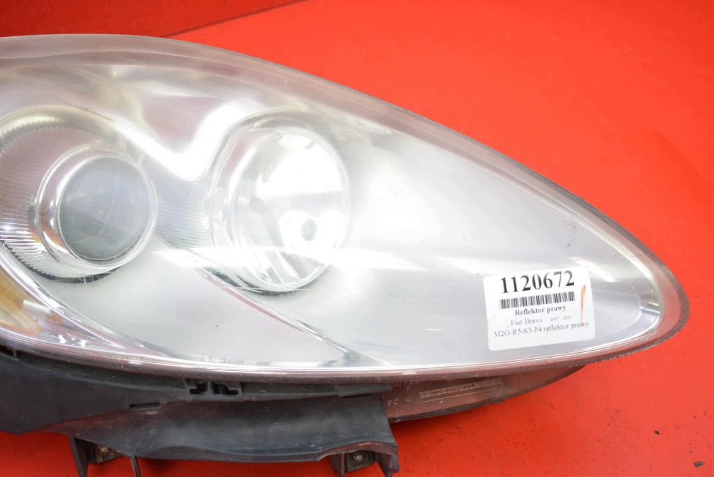 REFLEKTOR right light front lens EU 51757534 FIAT BRAVO 2 II 07-11
