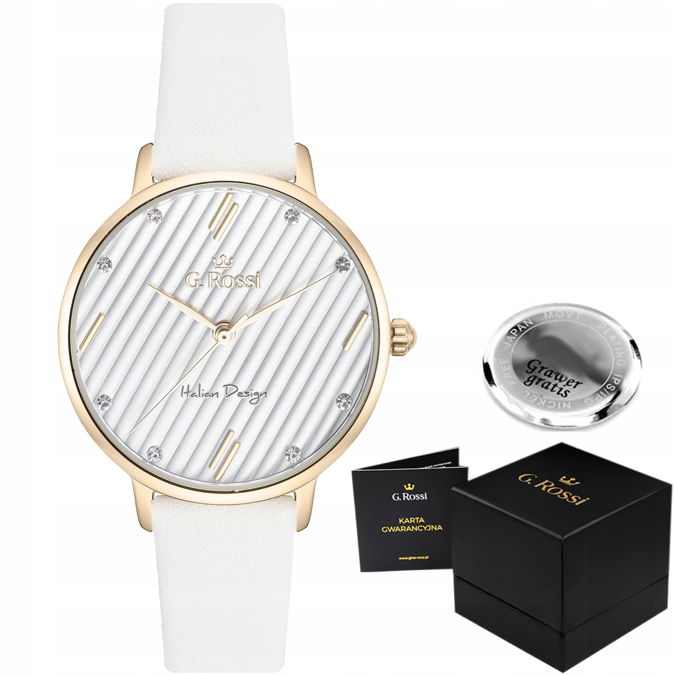 Stylové dámské hodinky G. Rossi Leila dárek Box