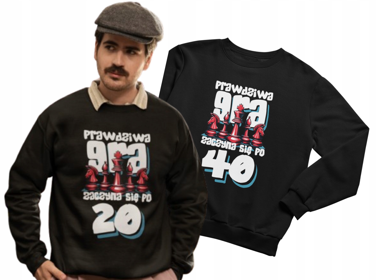 Mikina pro milovníka šachů Skutečná hra pro tatínka chlapce 3XL