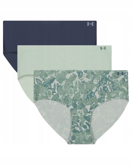 Under Armour Figi Damskie Majtki No Show Hipster Print 3Pack r. M
