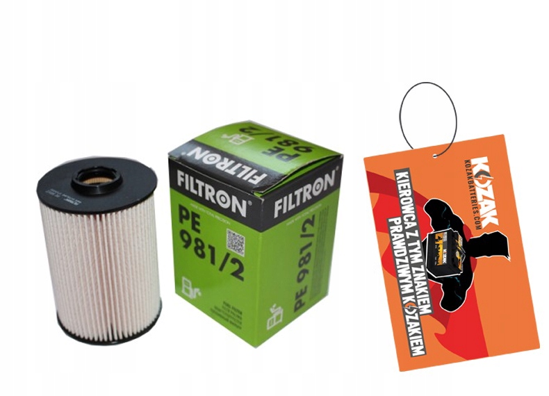 

Filtr Paliwa Filtron PE981/2 Ford Volvo Pe 981/2