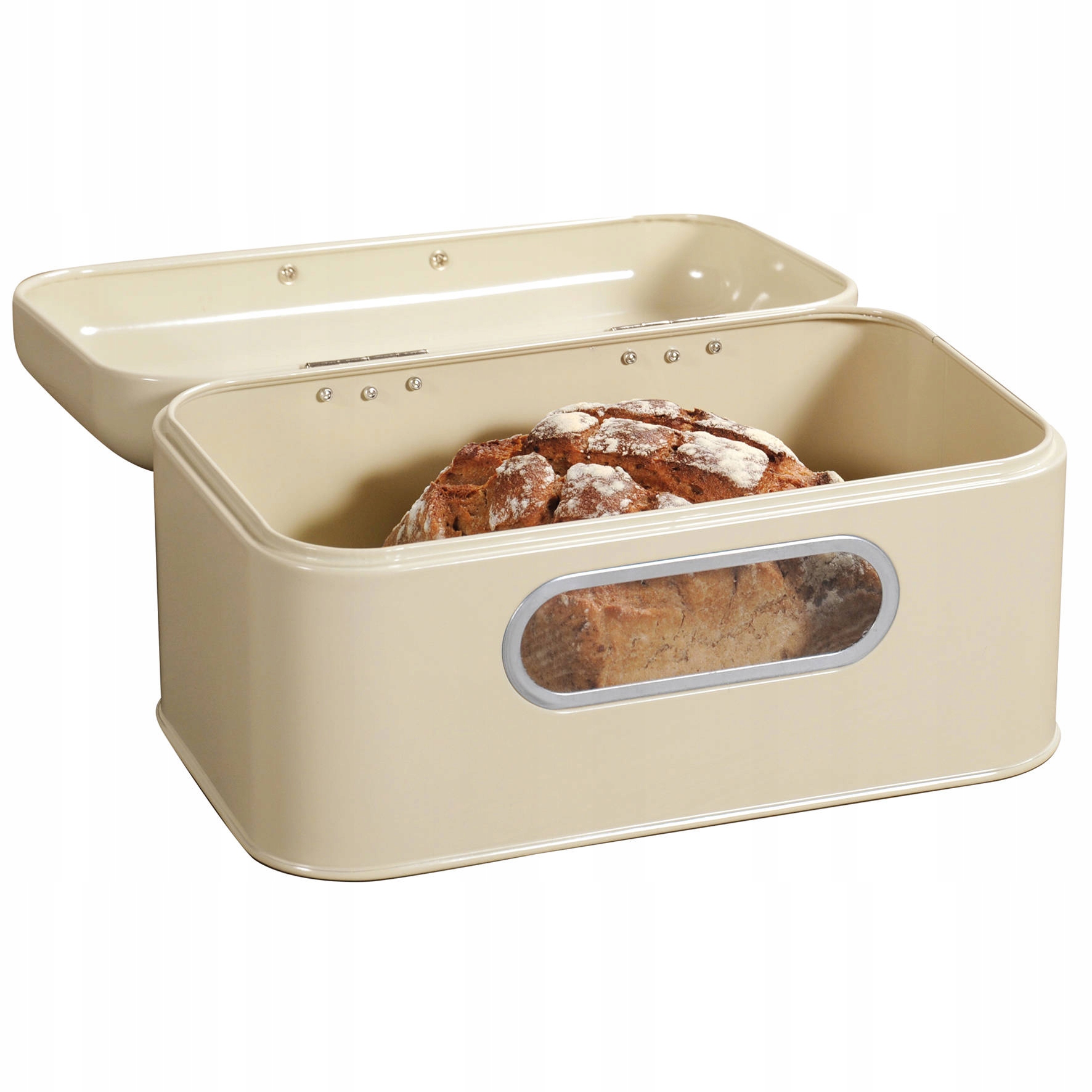 Chlebak metalowy beżowy 30 x 18 cm Kesper Marka Kesper