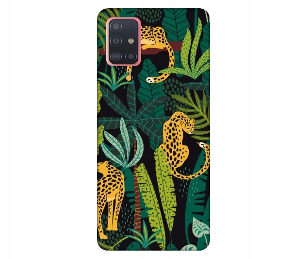 

Etui pokrowiec do Samsung Galaxy A51 Lampart pante