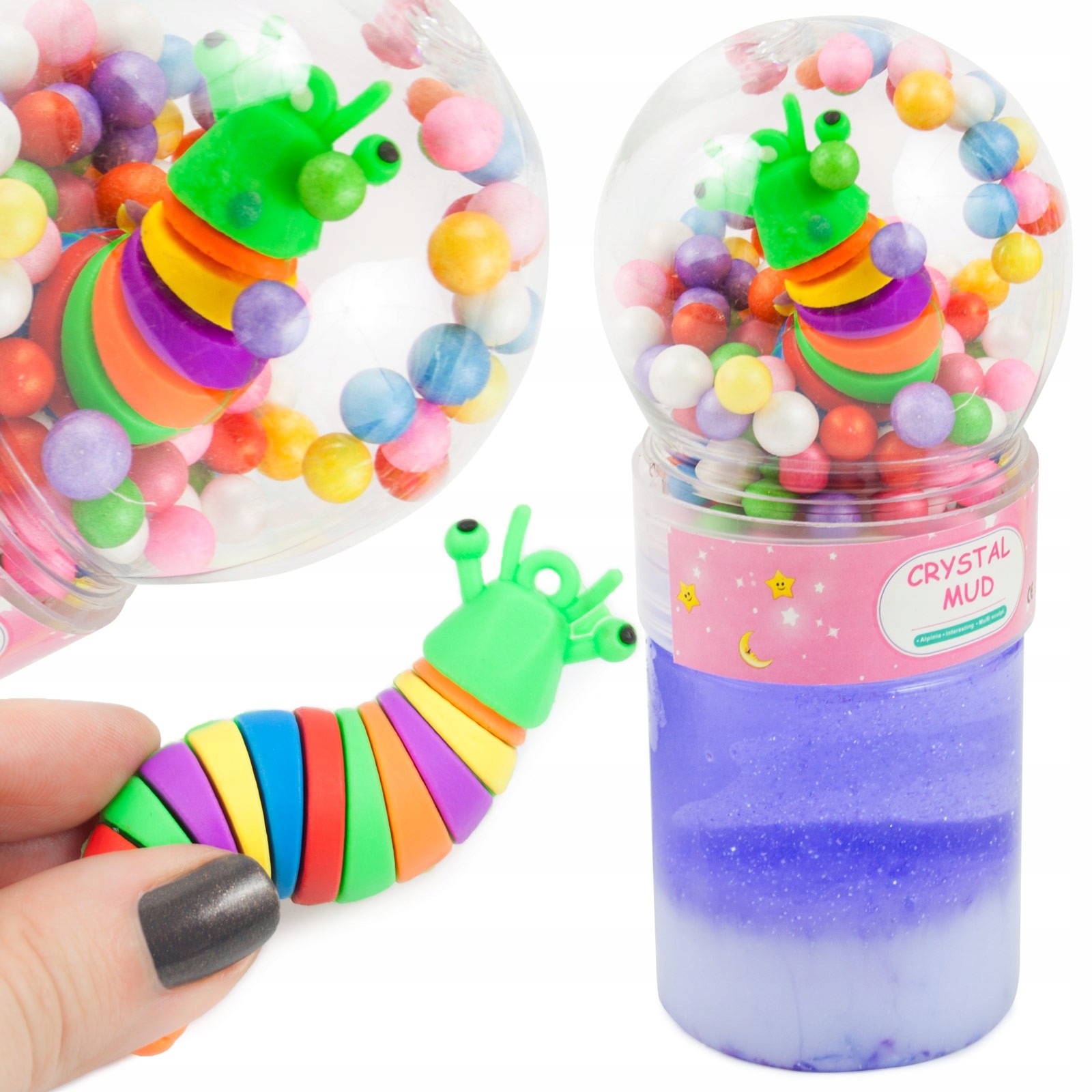 

Zestaw Slime masa i zabawka Sensoryczna fidget