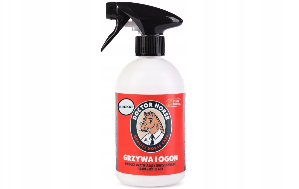 Spray do sierści Grzywa I Ogon Z Brokatem 500ml Doctor Horse