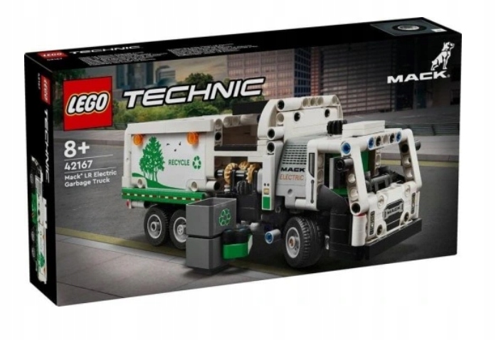 Lego 42167 Technic Popelářský Vůz Mack Lr Electric