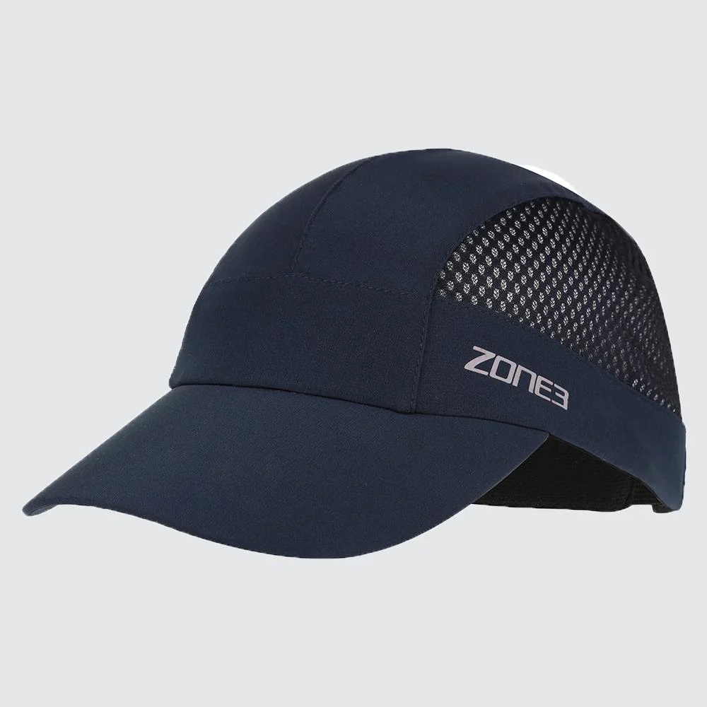 ZONE3 lekka czapeczka biegowa czarna