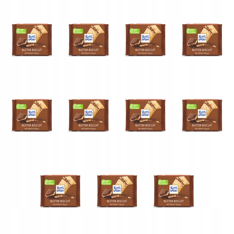 Ritter Sport čokoláda s sušenkou 100 g X11
