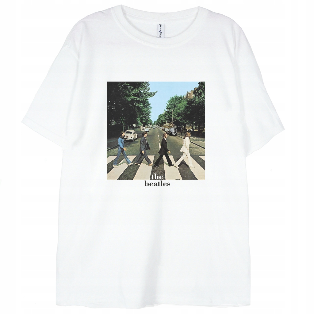 

T-shirt The Beatles biała koszulka XXL