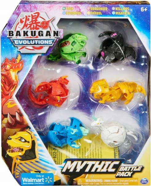 

Bakugan Evolutions 6-PAK Dragonoid Nillious Pharol