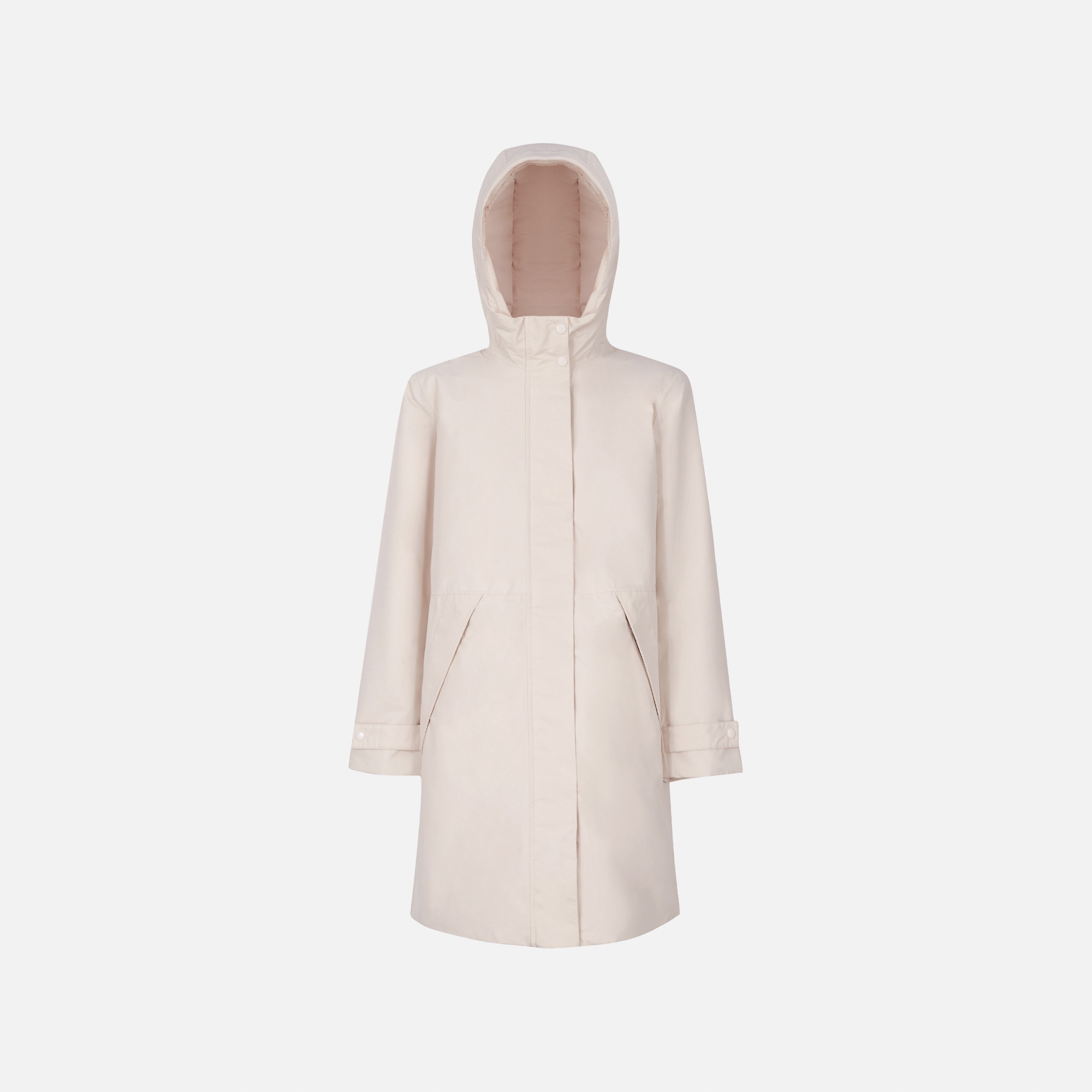 Geox Světle růžová dámská parka Geox Hoara