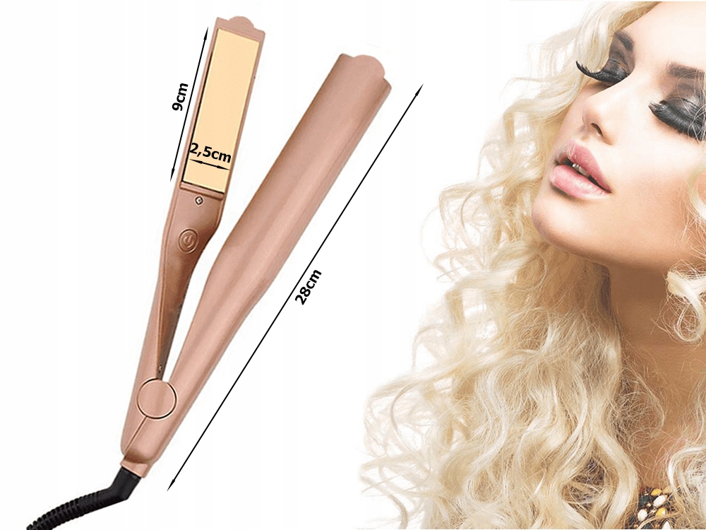 PROSTOWNICA DO WŁOSÓW LOKÓWKA CERAMICZNA 2w1 TWIST Model Lokówko - prostownica 105