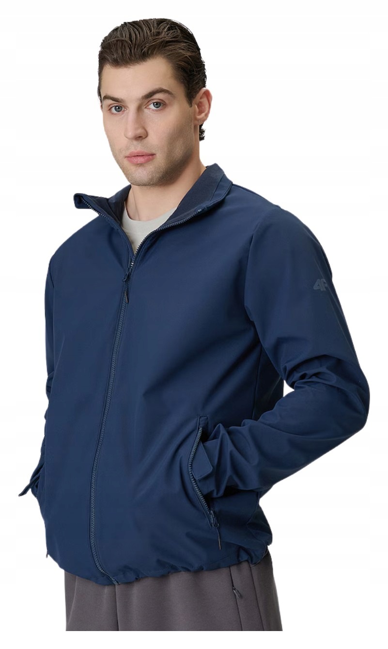 Bunda 4F Softshell M548 tmavě modrá 4FWSS26TSOFM548 31S vel. M