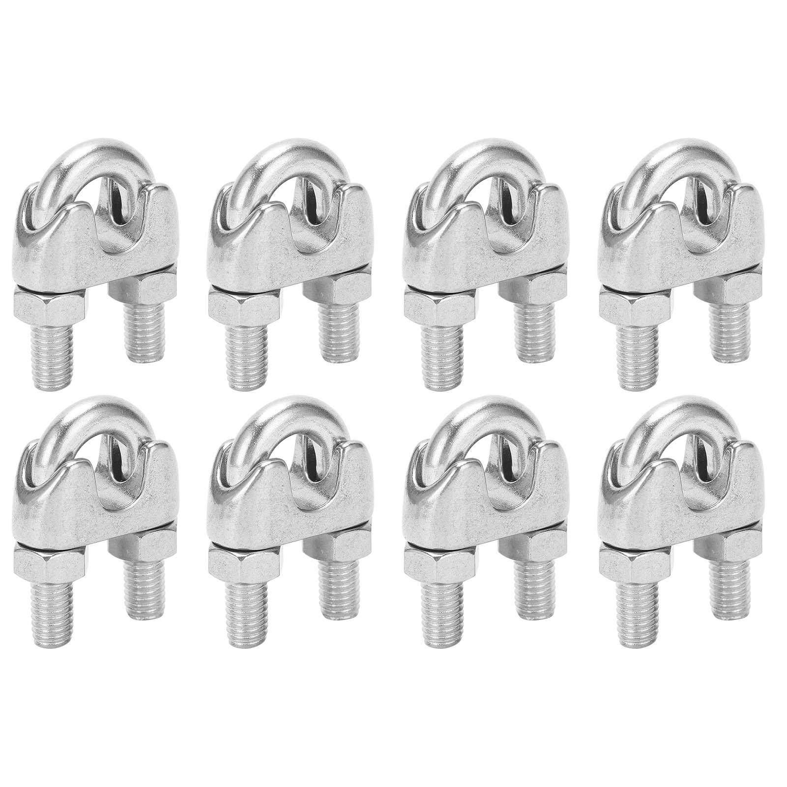 WIRE ROPE CLAMPS DLA LINY STALOWEJ 10MM OMXJJ6208 13888221466