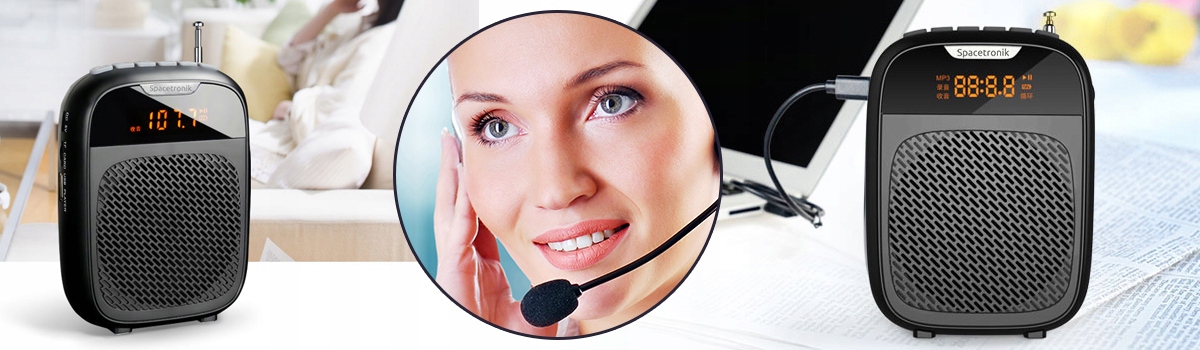 wzmacniacz głosu mikrofon SP-VA11 dla przewodnika Kod producenta SP-VA11