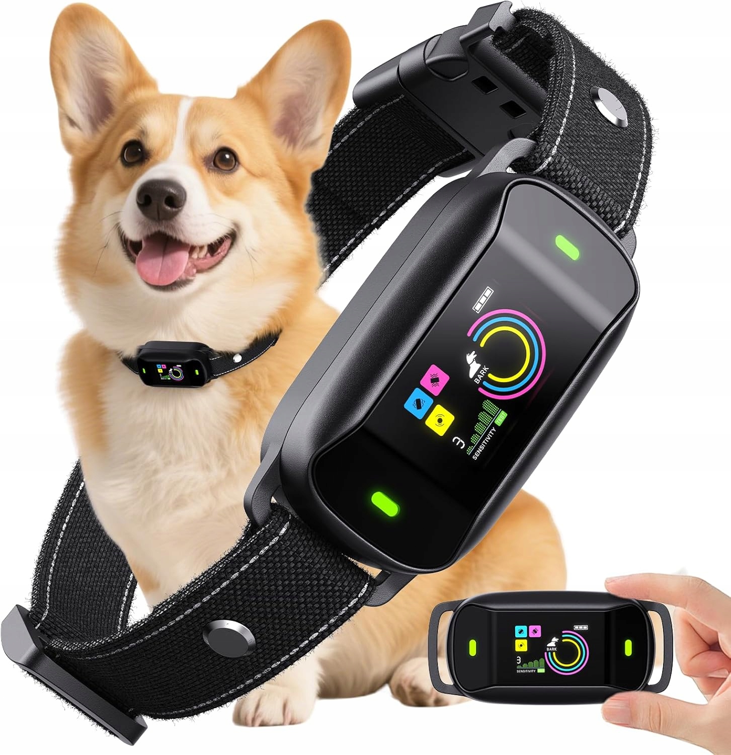 Levně Elektrický Obojek Pro Psa Proti Štěkání, Účinný A Inteligentní