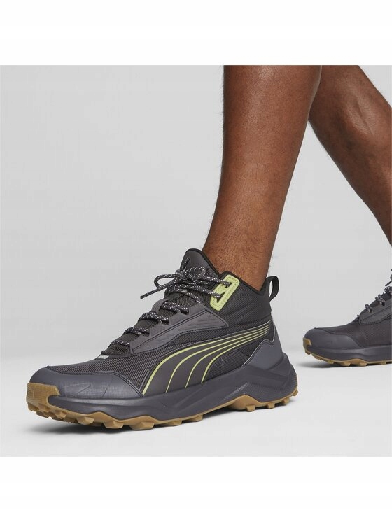 Puma Pánské Sportovní Boty Šedé Vysoké S Logem 45 Jwb