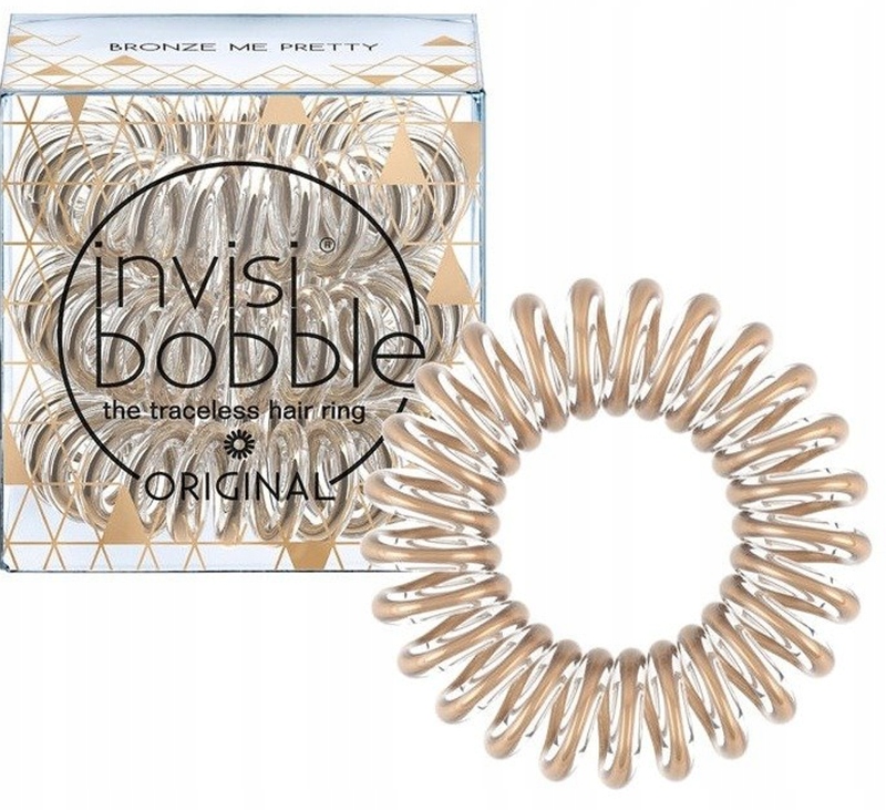 

Invisibobble Gumki Silikonowe Bronze Me Pretty 3x