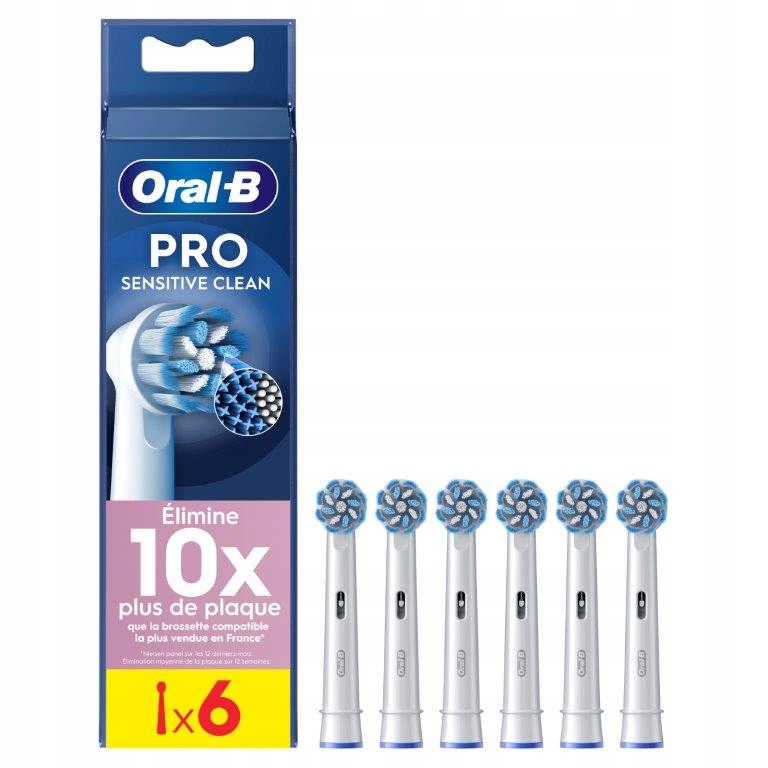 Końcówka szczoteczki Oral-b Sensitive Clean Pro EB60RX-6 (6 szt.)