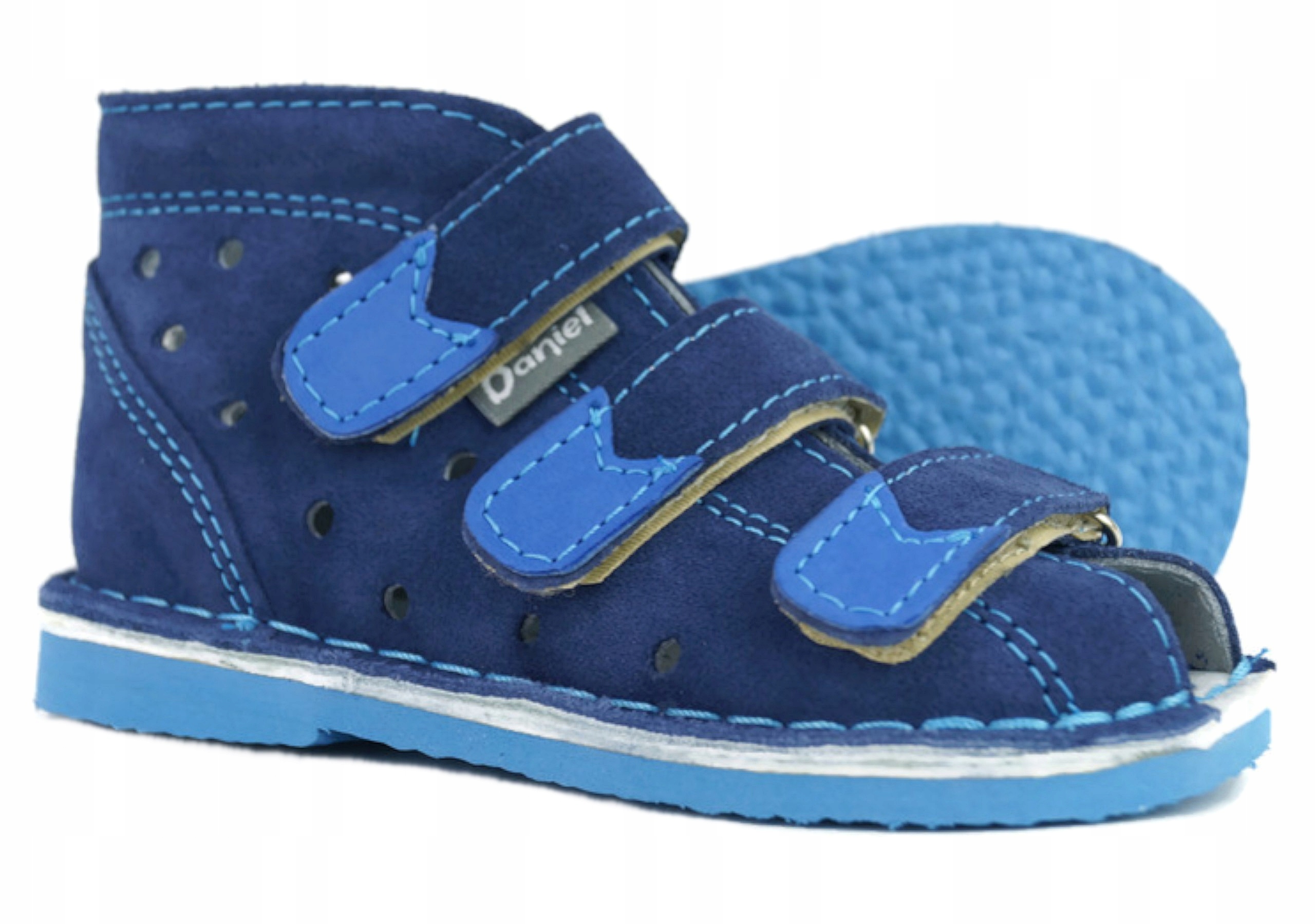 

Daniel buty Kapcie sandały domowe Profil 22 jeans