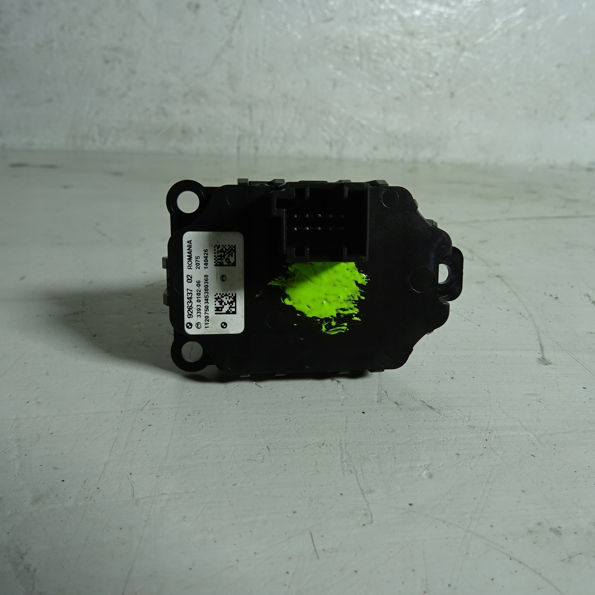 BMW 5 F10 F11 switch START STOP 9263437