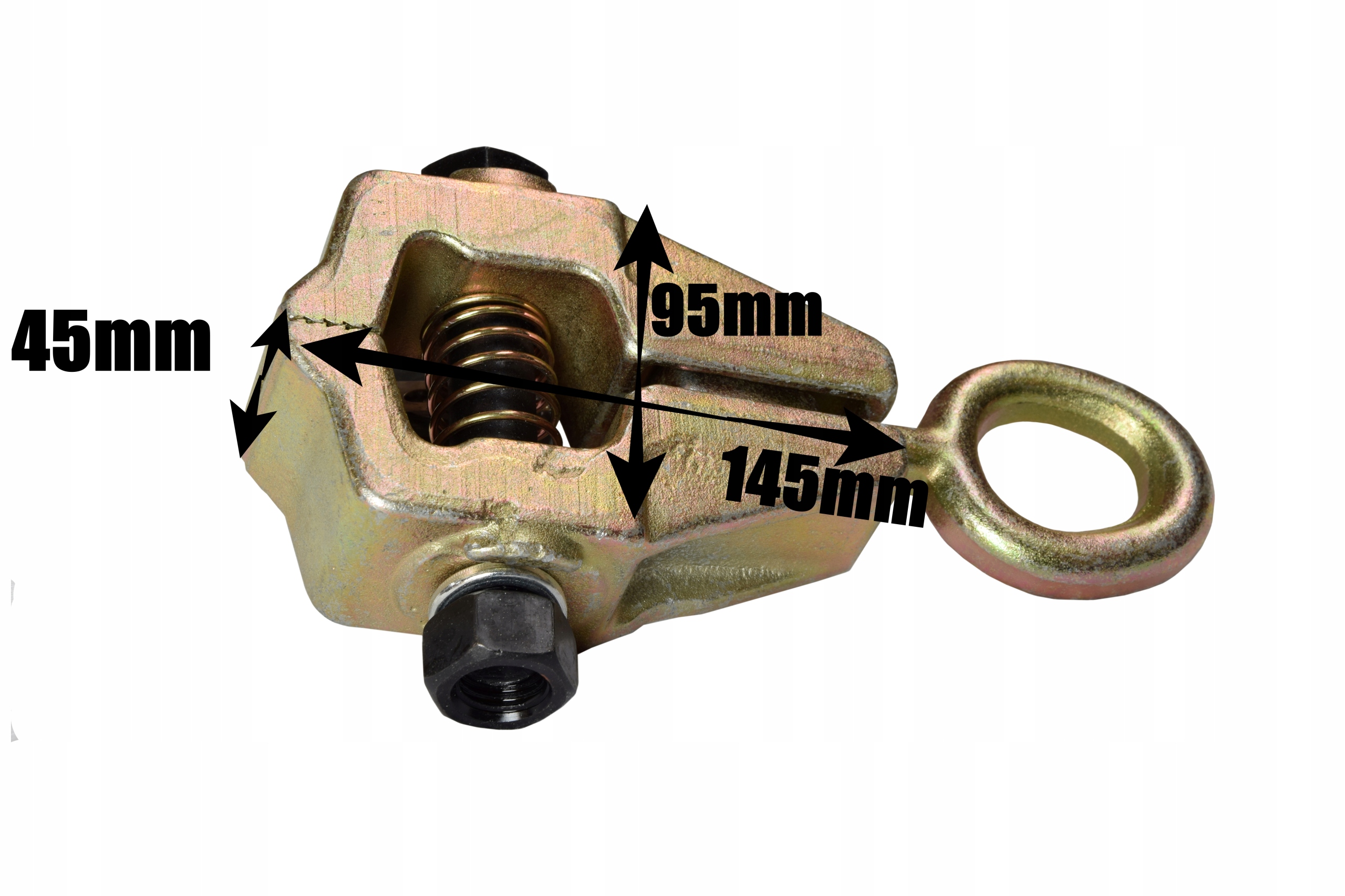 1112 HAK KLAMRA BLACHARSKA ŁAŃCUCH KOŃ SZCZĘKA 6t Marka inna