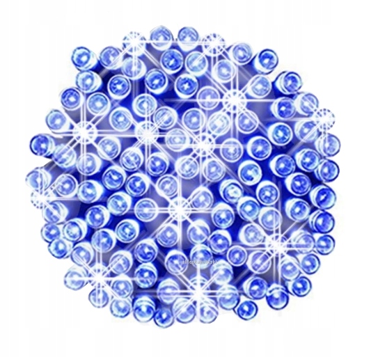 LAMPKI CHOINKOWE 500LED ZEWNĘTRZNE ISKRZENIE 41,5M