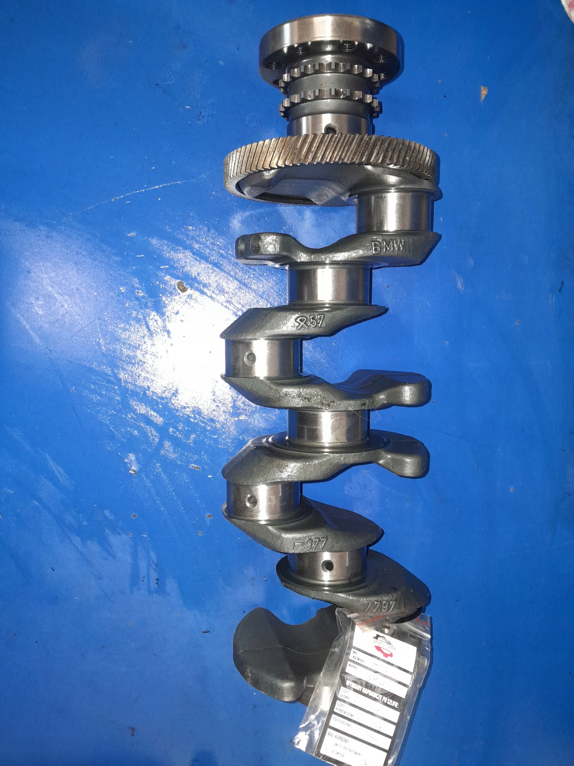 WAŁ KORBOWY BMW 5 F10 N47 LIFT 7797977