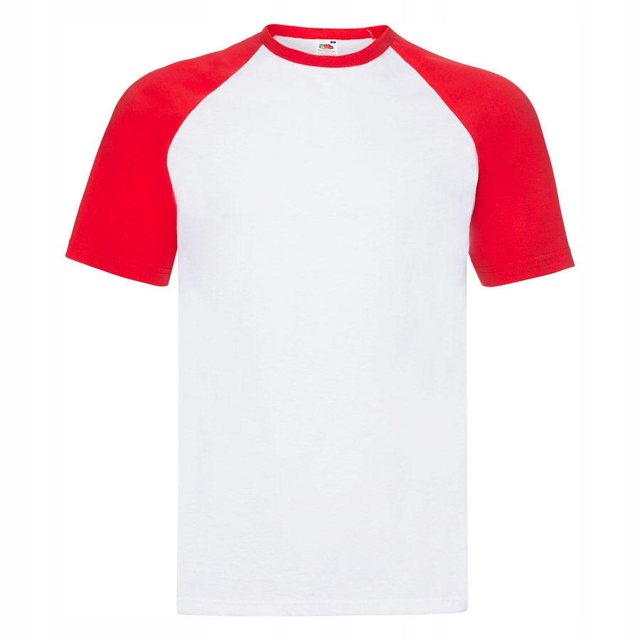 

Koszulka męska T-shirt Baseball biały/czerwony L
