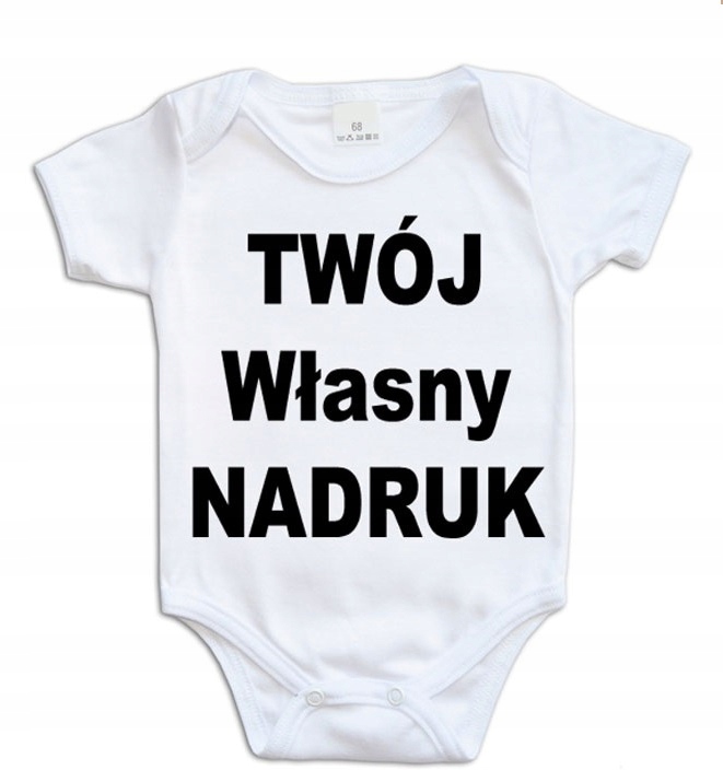 

Body bodziaki z własnym napisem 80