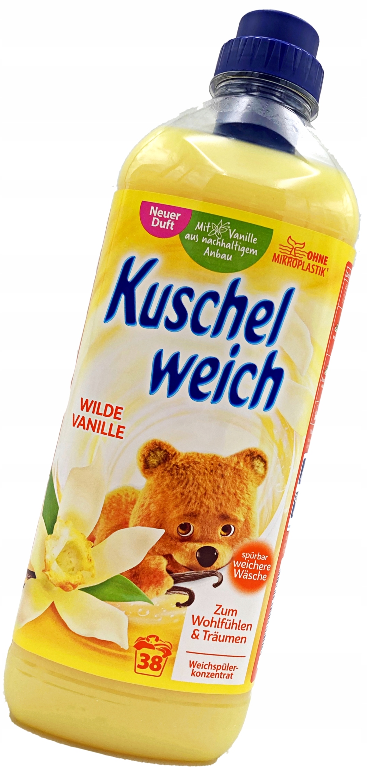 

Kuschel Płyn Do Płukania Wilde Vanille Żółty 1L De