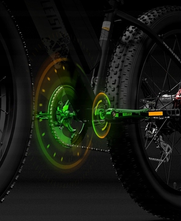 Rower Elektryczny LANKELEISI MG740 Plus 2000W Samsung 48V 20Ah 51KM/H PL Rozmiar ramy 18 cali