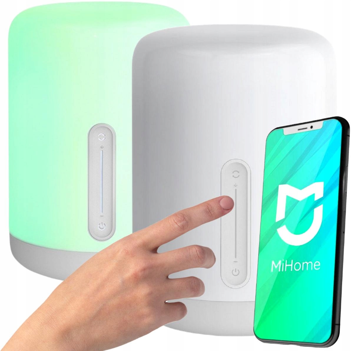 Xiaomi Mi Bedside Lamp 2 Inteligentna Lampka Nocna Rgbw WiFi Bluetooth 9W