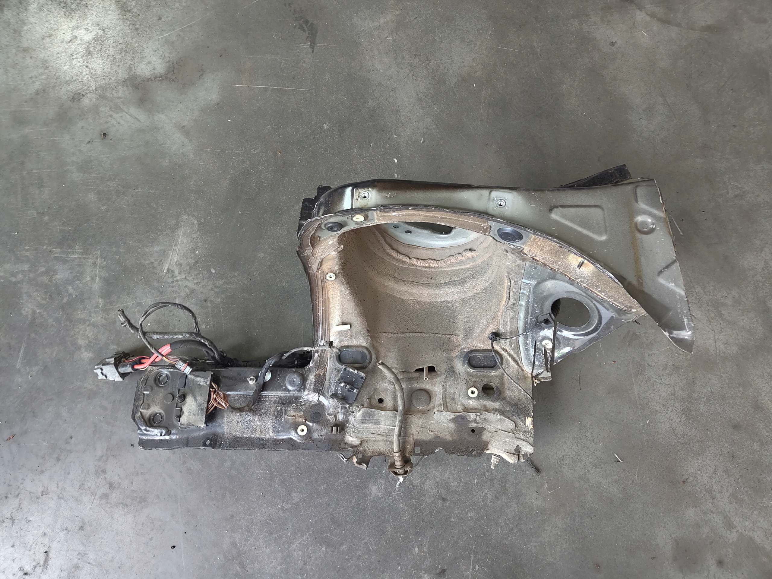 MINI F56 LCI quarter quarter placement left front