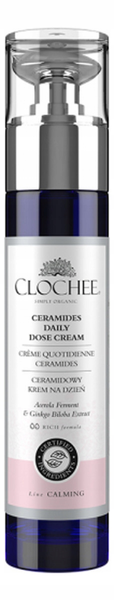 Clochee Ceramides Daily Dose Cream Ceramidový denní krém 50 ml