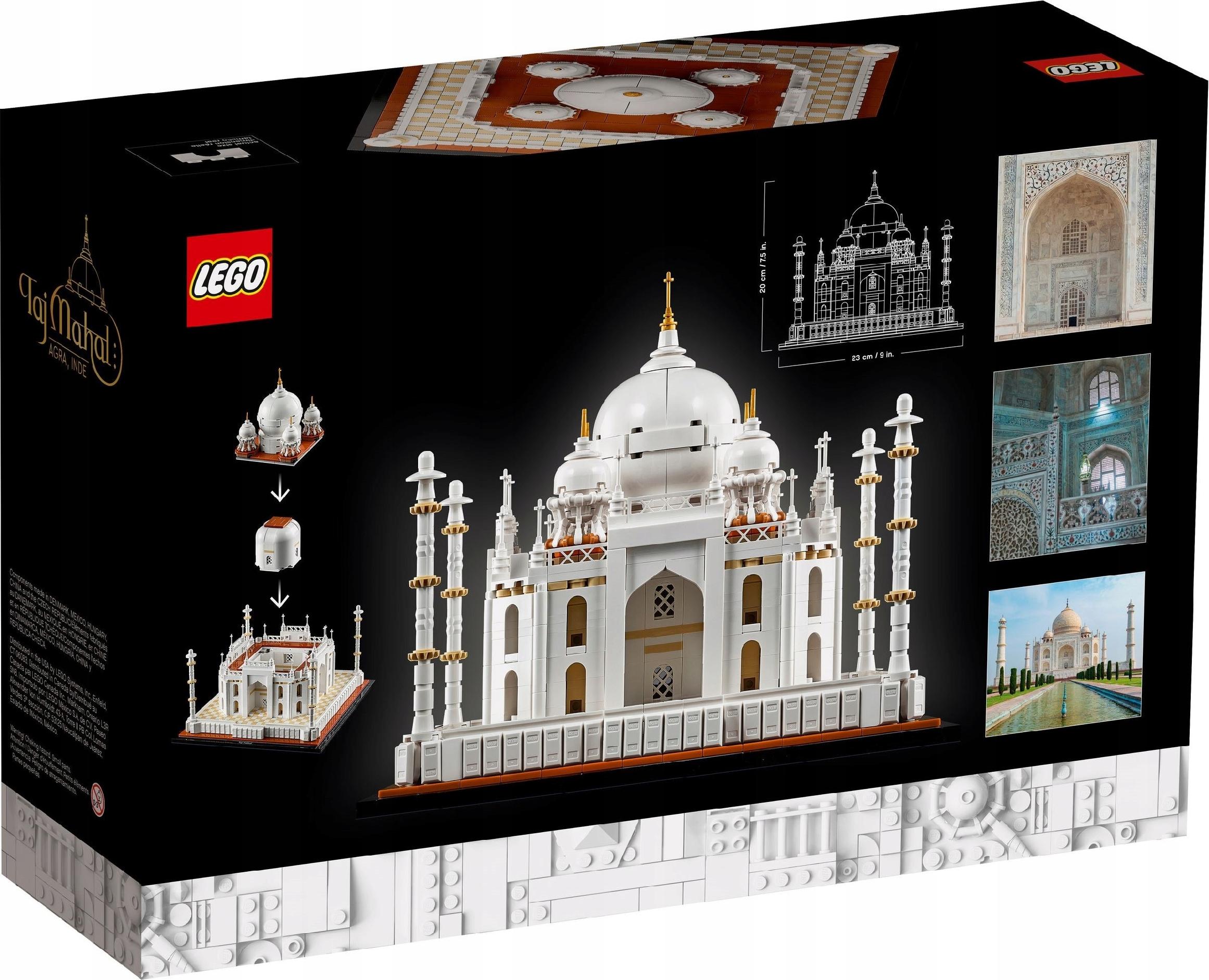 LEGO ARCHITECTURE 21056 TADŻ MAHAL TAJ MAHAL klock Marka LEGO