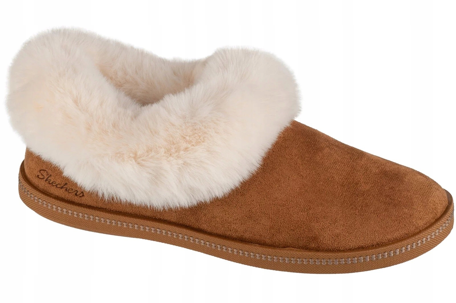 Pantofle Skechers Cozy Campfire Winter Nights hnědé 169012 Csnt