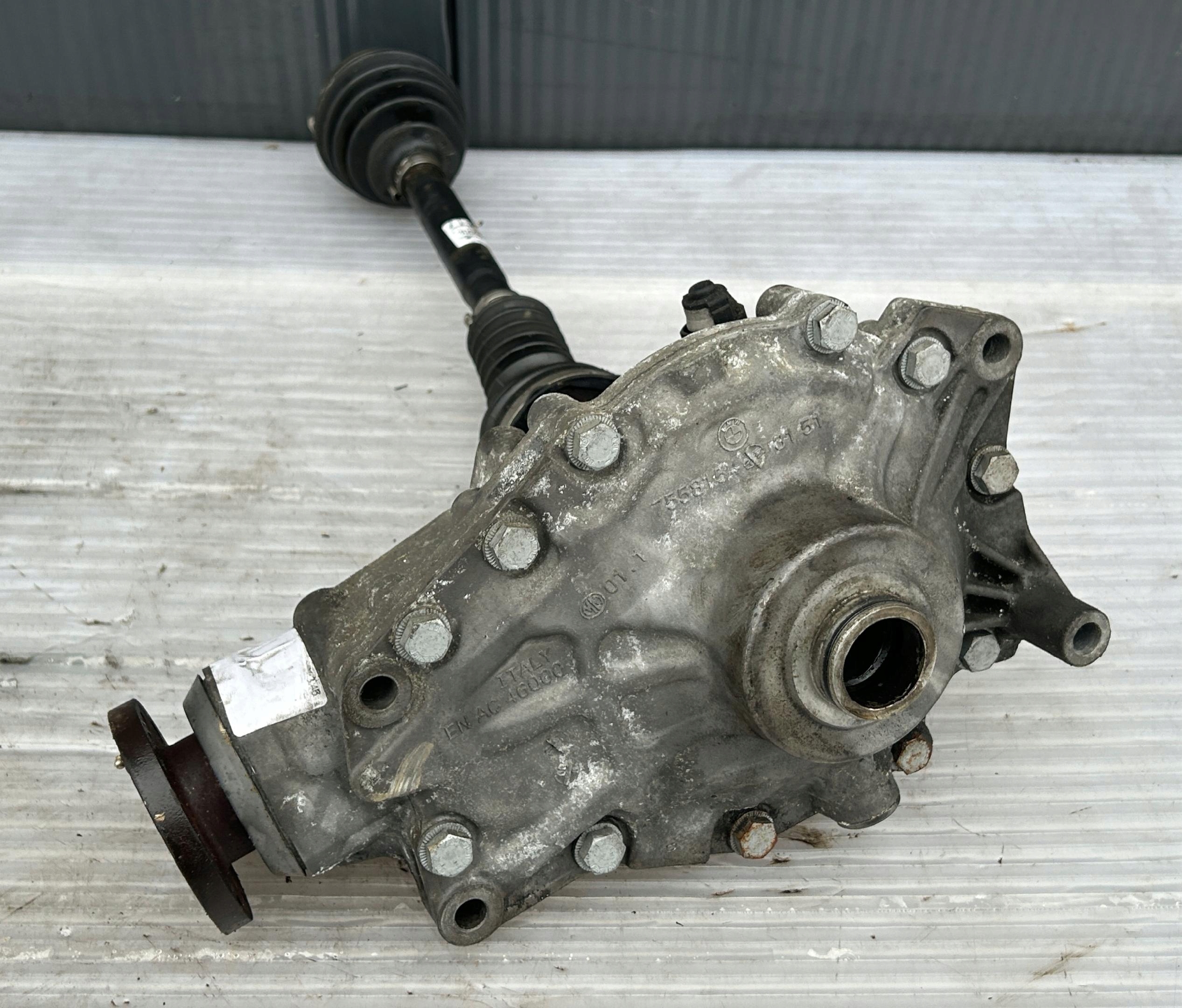 differential diff front semi-axis right BMW 7 F01 750i 4.4 XDRIVE 4X4 7558154