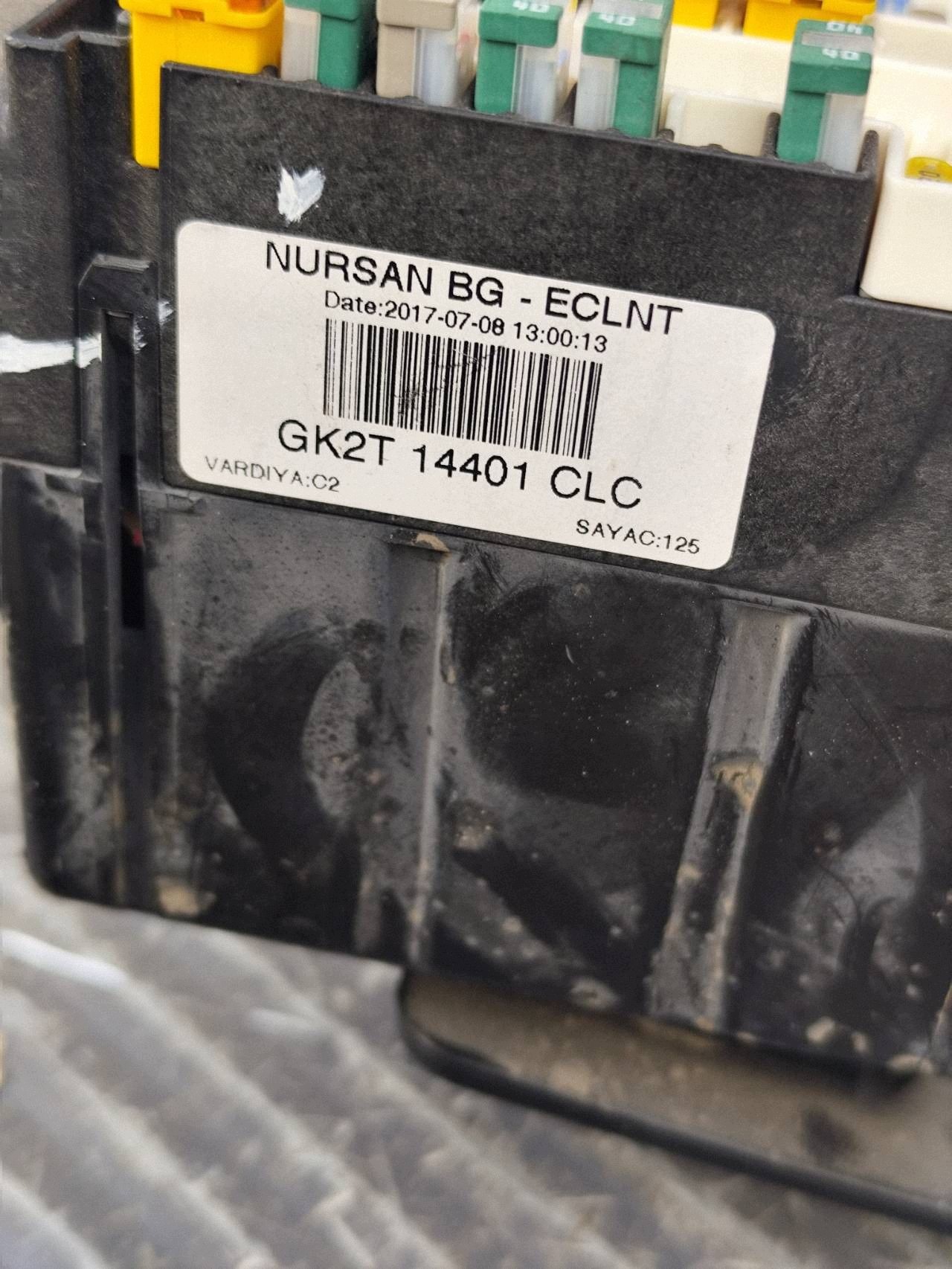 FORD TRANSIT CUSTOM 2.0 TDCI fuse box GK2T14401CLC